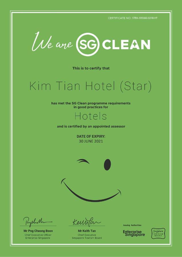 Kim Tian Hotel Star Singapura Luaran gambar